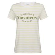Elegante T-shirt voor modebewuste vrouwen Max Mara , Yellow , Dames