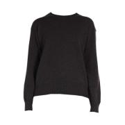 Round-neck Knitwear Max Mara , Black , Dames