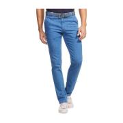 Coolmax Denim Oslo 4122 - Moderne Fit Reisbroek met Elastische Tailleb...