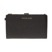 Portemonnee/kaarthouder Michael Kors , Black , Dames