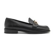 Tiegan Loafers - Zwart Leer Michael Kors , Black , Dames