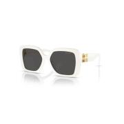 Rebel en Vrouwelijke Zonnebrillencollectie Miu Miu , White , Dames