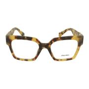 Miu Miu 04Uv Vis Bril Miu Miu , Brown , Dames