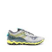 Grijze Wave Mujin 9 Trail Sneakers Mizuno , Gray , Heren