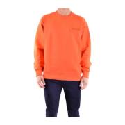 Trainingsshirt, Comfortabel en Stijlvol Moschino , Orange , Heren