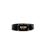 Riem Moschino , Black , Heren