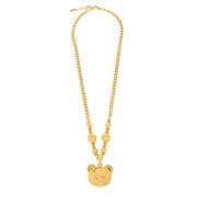 Necklaces Moschino , Yellow , Dames