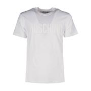 Teddy T-Shirt Upgrade, Wit, Tone Sur Tone Moschino , White , Heren
