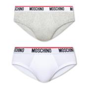 Merkondergoed 2-pack Moschino , White , Heren