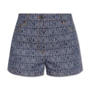 Denim shorts Moschino , Blue , Dames