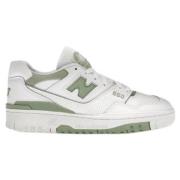 Groene Leren Sneakers Stijlvol Off-White New Balance , White , Heren