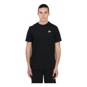 Sportswear Club T-Shirt in Zwart Nike , Black , Unisex