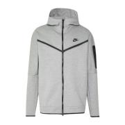 ;Tech Fleece Sportshoodie; Nike , Gray , Heren