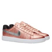 Metallic Roségouden Tennissneakers Nike , Pink , Dames