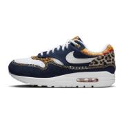 Leopard Denim Sneakers Nike , Blue , Heren