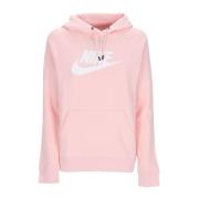 Essential Hoodie in Atmosphere/White Nike , Pink , Dames