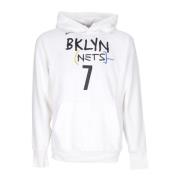 NBA City Edition Fleece Hoodie - Kevin Durant Nike , White , Heren