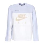 Sportswear Air Poly-Knit Crew T-Shirt Nike , White , Heren