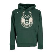 Essential Fleece Hoodie - NBA Stijl Nike , Green , Heren