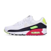 Air Max 90 Sneakers - Wit/Zwart/Volt/Rush Pink Nike , Multicolor , Her...