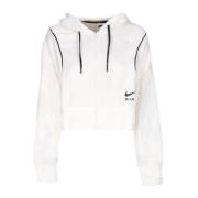 Air Fleece Full-Zip Hoodie voor dames Nike , White , Dames