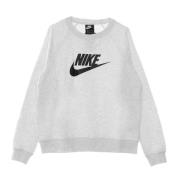 Essential Crew HBR Sweatshirt Nike , Gray , Dames