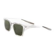 Bout Zonnebril - Clear/Wolf Grey/Groene Lens Nike , Gray , Heren