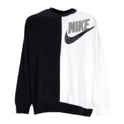 Zwart/Wit Dance Crewneck Sweatshirt Nike , Black , Dames
