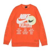 Wereldtour Lange Mouwen Top Nike , Orange , Heren