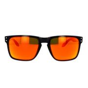 Gepolariseerde Holbrook XL Zonnebril Oakley , Black , Unisex