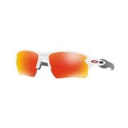 XL Flak 2.0 Zonnebril Oakley , White , Heren