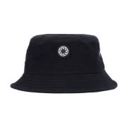 Zwarte Logo Bucket Hat Streetwear Octopus , Black , Heren