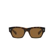 Bruine schildpad zonnebril met spiegelglazen Oliver Peoples , Brown , ...