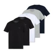 Merk T-shirt vijfpak Paul Smith , Multicolor , Heren