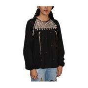 Blusa vindt het leuk Pepe Jeans , Black , Dames