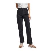 Straight Jeans Pepe Jeans , Black , Dames