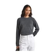 Round-neck Knitwear Pepe Jeans , Gray , Dames