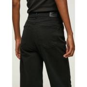 Wide Trousers Pepe Jeans , Black , Dames