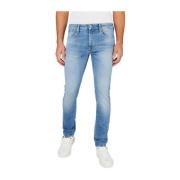 Stanley Jeans - Stijlvol en Trendy Pepe Jeans , Blue , Heren