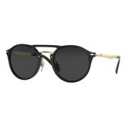 Zonnebrillen 3264s Persol , Black , Dames