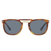 Vierkante handgemaakte zonnebril Persol , Orange , Unisex
