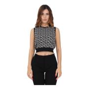 Sleeveless Tops Pinko , Black , Dames