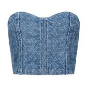 Sleeveless Tops Pinko , Blue , Dames