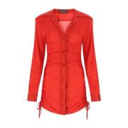 Shirtjurken Andrea Adamo , Red , Dames