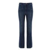 Geribbelde Corduroy Flared Jeans See by Chloé , Blue , Dames