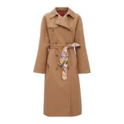 Milano Trenchcoat - Klassiek met een twist La DoubleJ , Beige , Dames