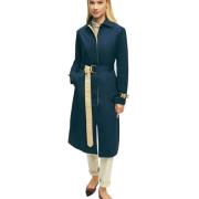 Trench Coats Brooks Brothers , Blue , Dames