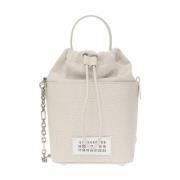 ‘5Ac Small’ schoudertas Maison Margiela , Beige , Dames