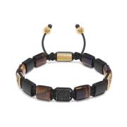 Bracelets Nialaya , Black , Heren