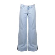 Trousers Chiara Ferragni Collection , Blue , Dames
